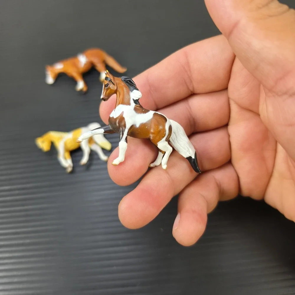 Vintage Breyer Mini Whinnies, Lot Of 6 Miniature Horse Figures Collectibles Mode